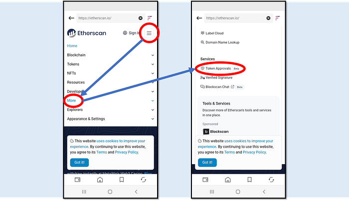 How to revoke dApp allowances | D'CENT User Guide
